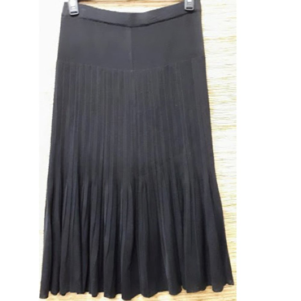 Misook pleated skirt